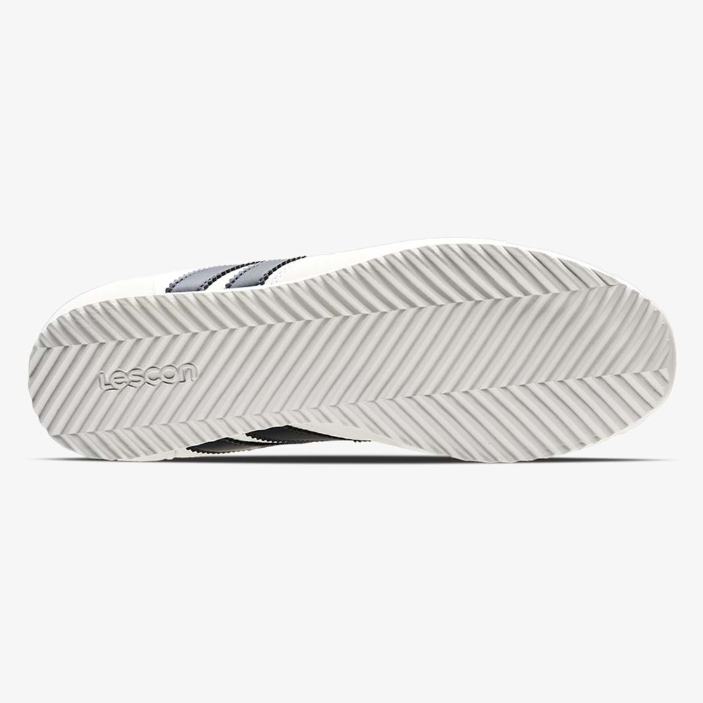 LESCON NOVA ERKEK SNEAKERS SPOR AYAKKABI - BEYAZ - 43