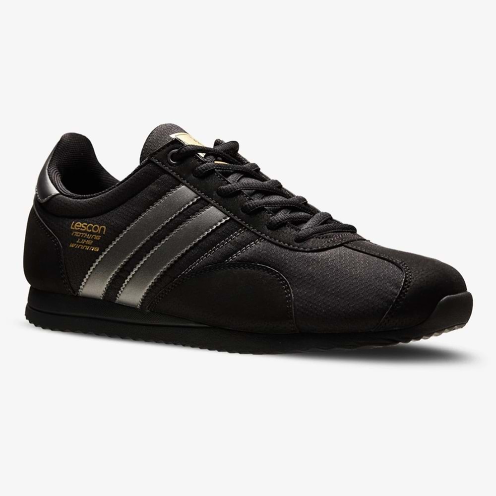 LESCON NOVA ERKEK SNEAKERS SPOR AYAKKABI - SİYAH - 43