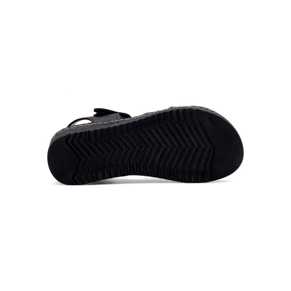 POLERO 58412 KADIN SANDALET - SİYAH - 36