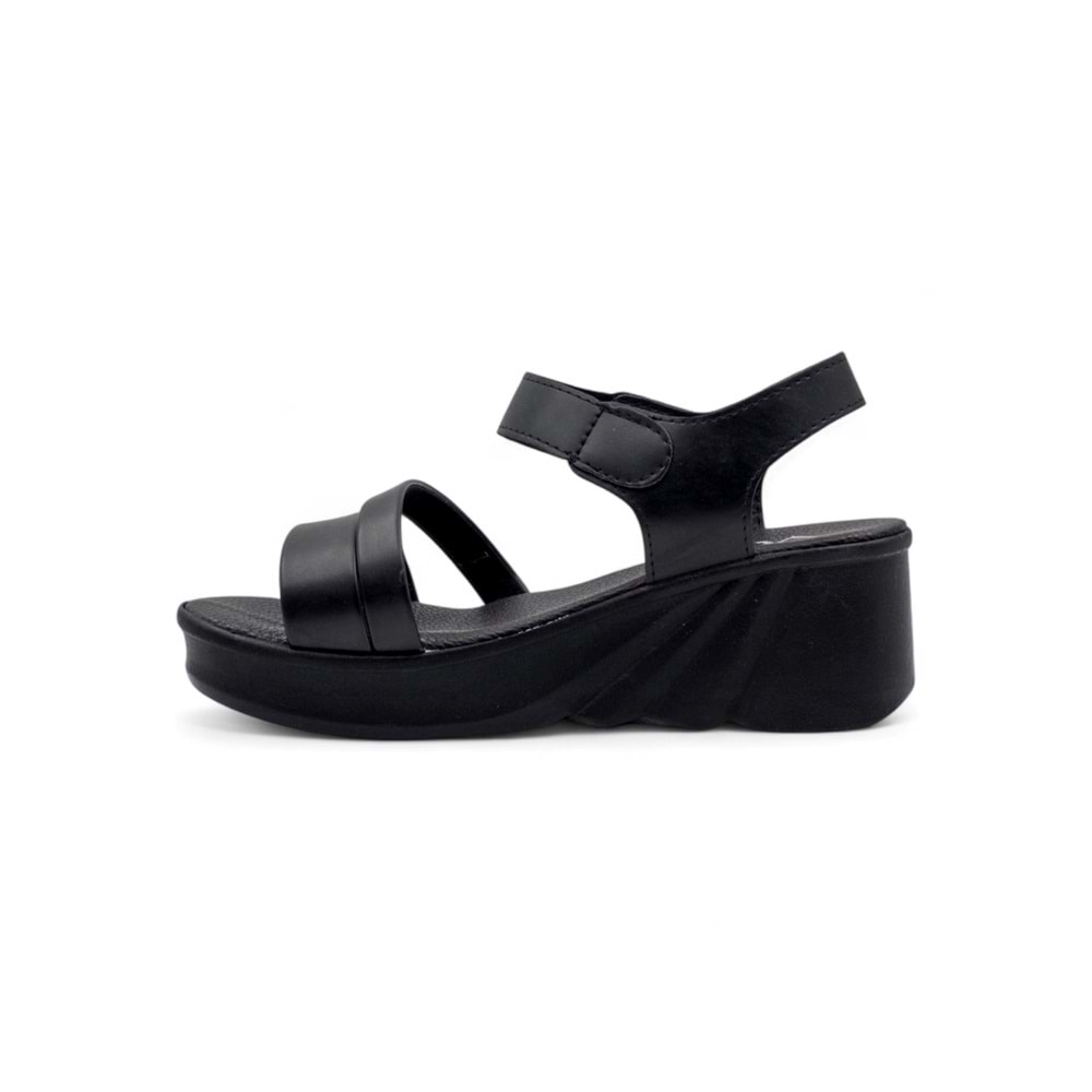 VOGA 2100-54 KADIN SANDALET - SİYAH - 40