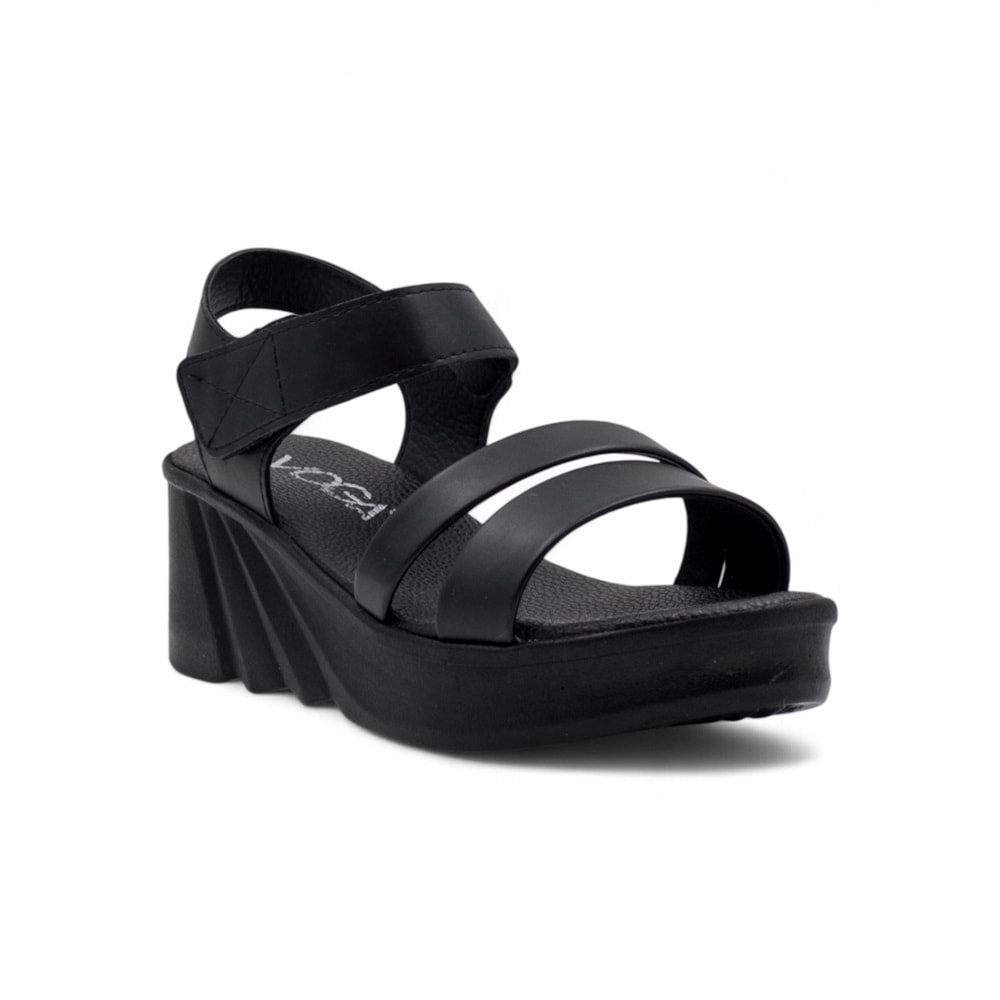VOGA 2100-54 KADIN SANDALET - SİYAH - 40