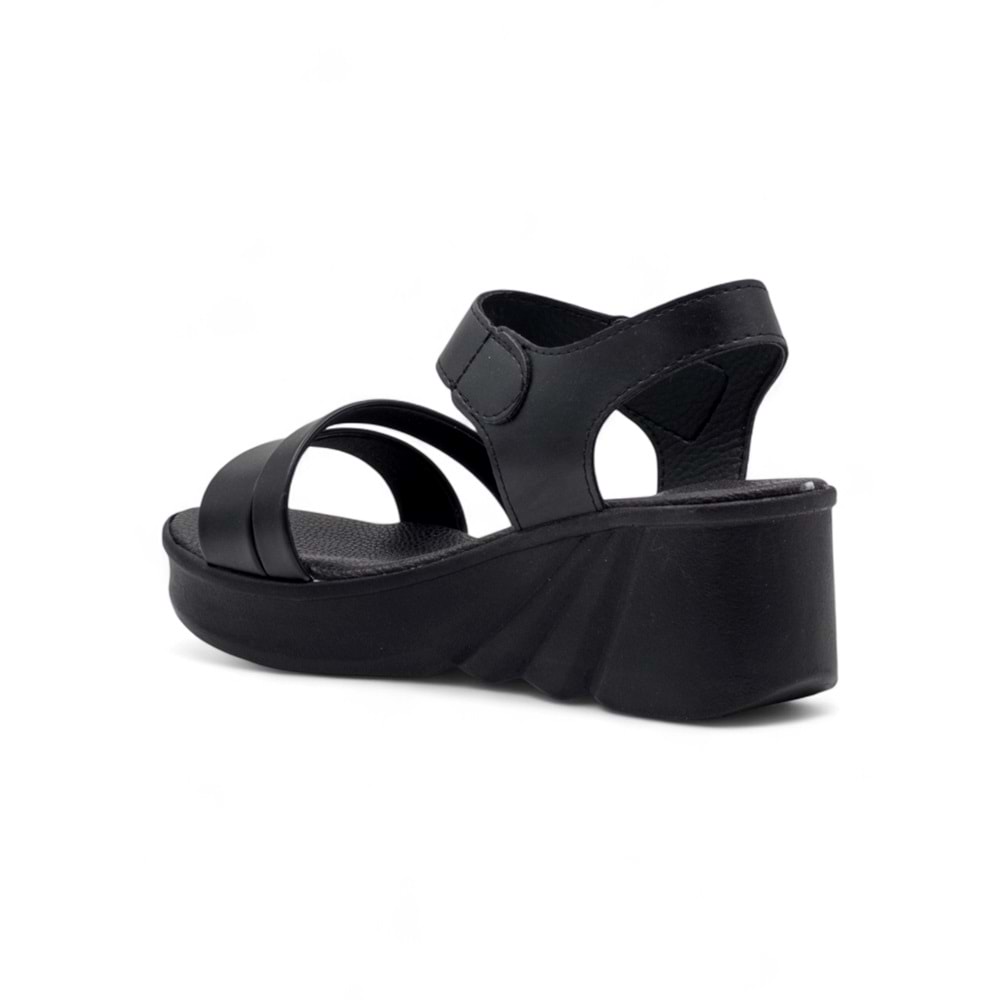 VOGA 2100-54 KADIN SANDALET - SİYAH - 40