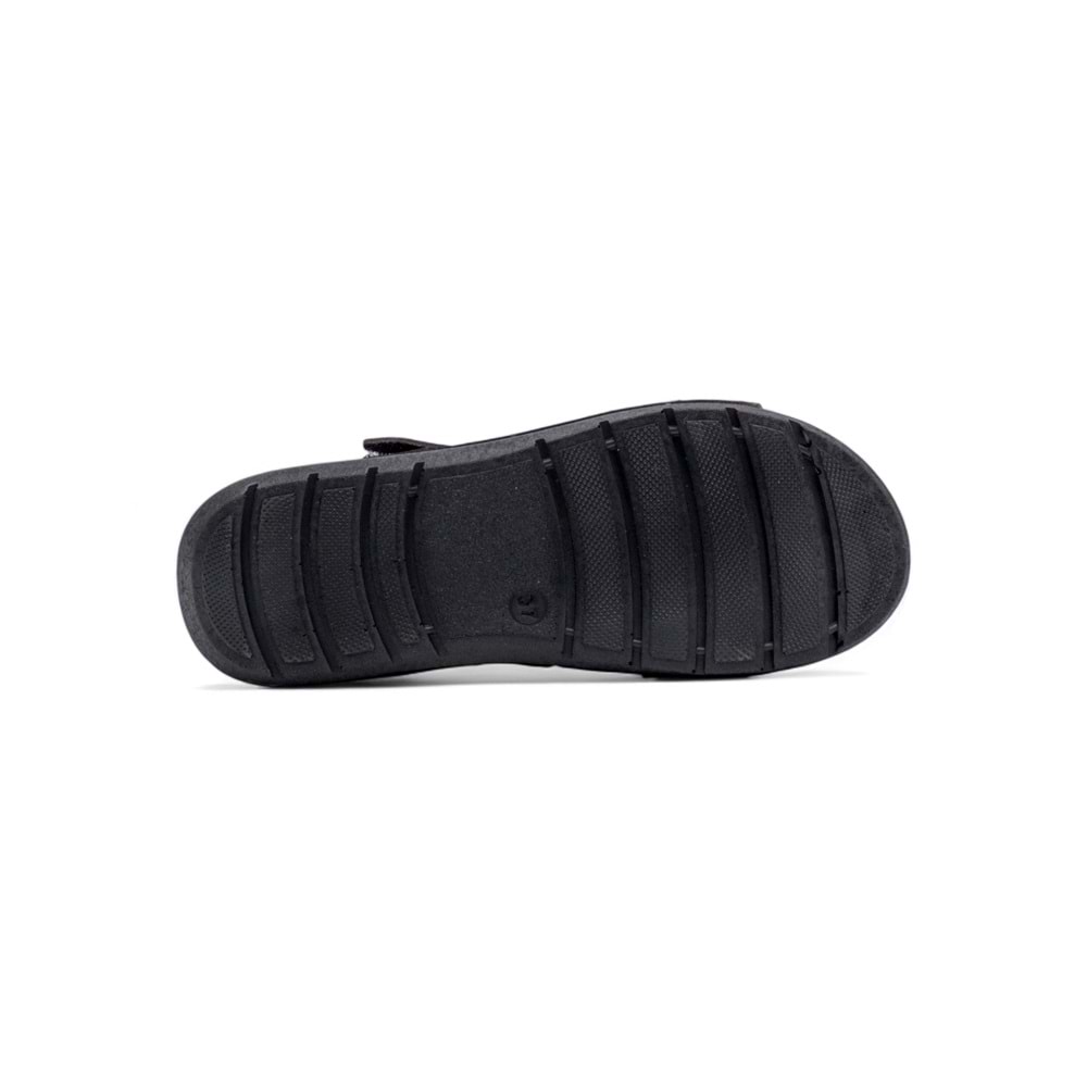 SERRA 1720 KADIN SANDALET - SİYAH - 40