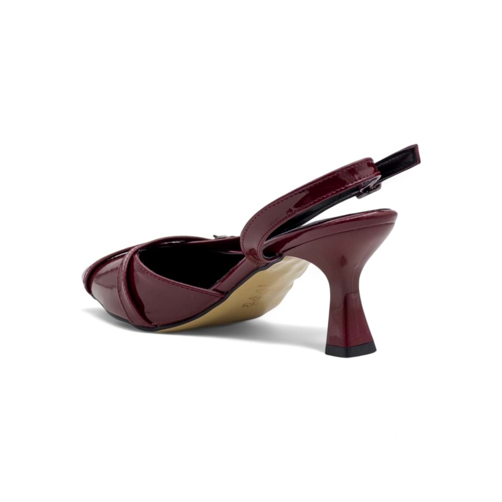 BERK ÇAPRAZ ATKI YÜKSEK TOPUKLU ABİYE RUGAN - BORDO - 40