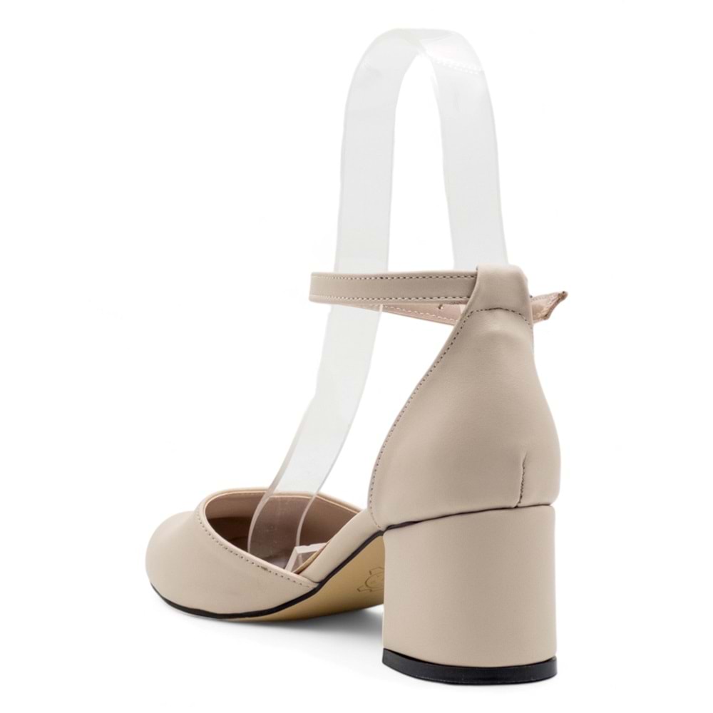 BERK KARNIYARIK KALIN TOPUKLU ABİYE - KREM - 40