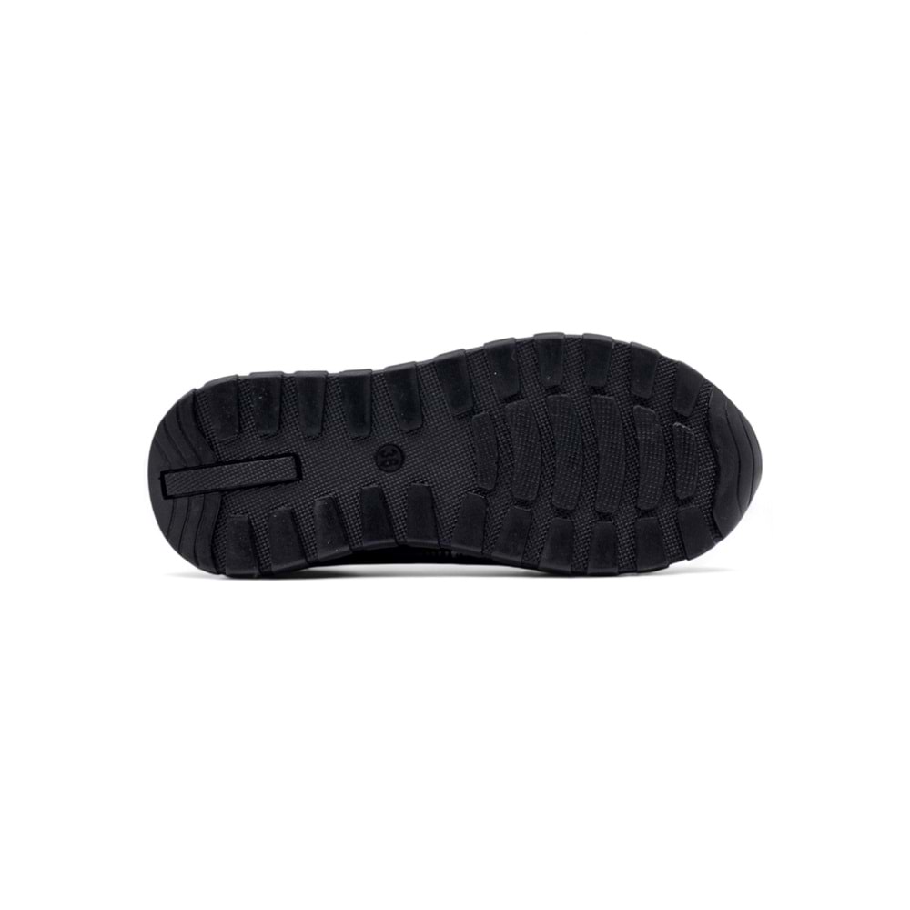 BERK TAŞLI STREÇ KADIN GÜNLÜK AYAKKABI - SİYAH - 40