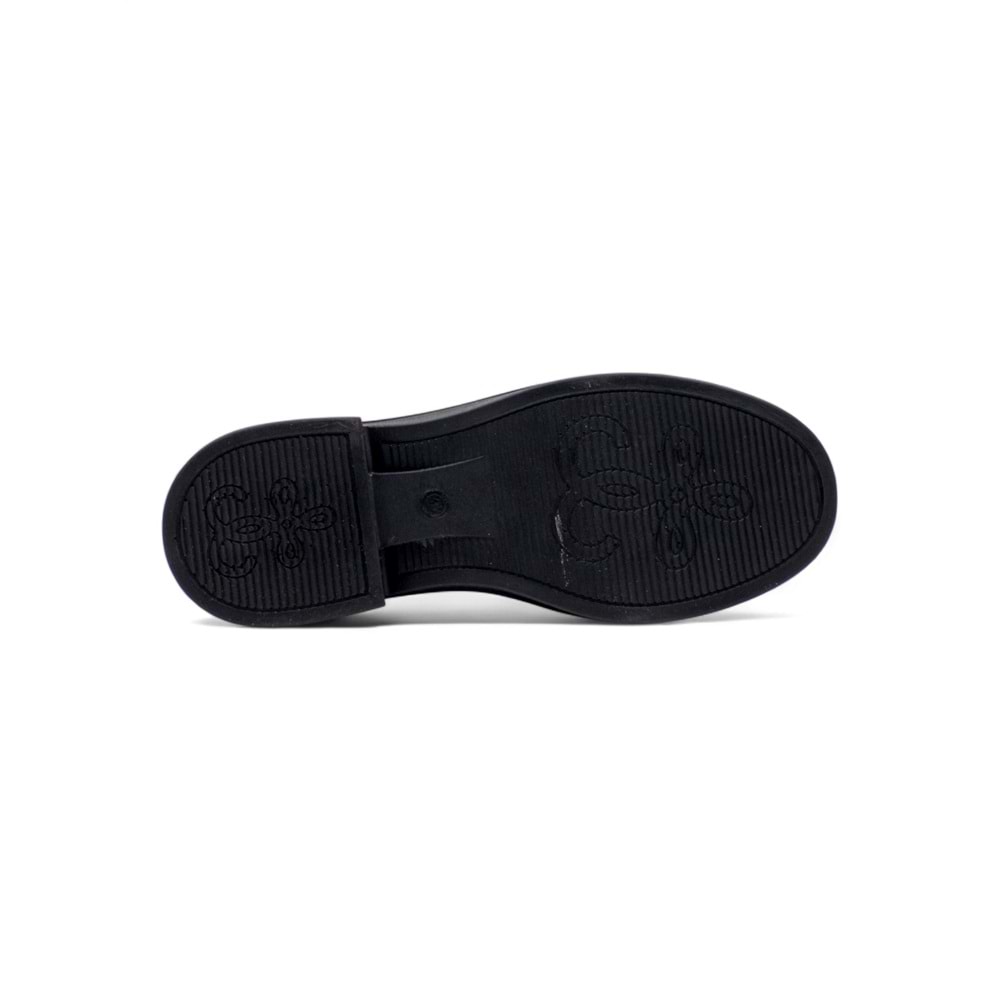 WHİTE ANGEL TOKA DETAYLI KADIN LOAFER AYAKKABI - SİYAH - 37