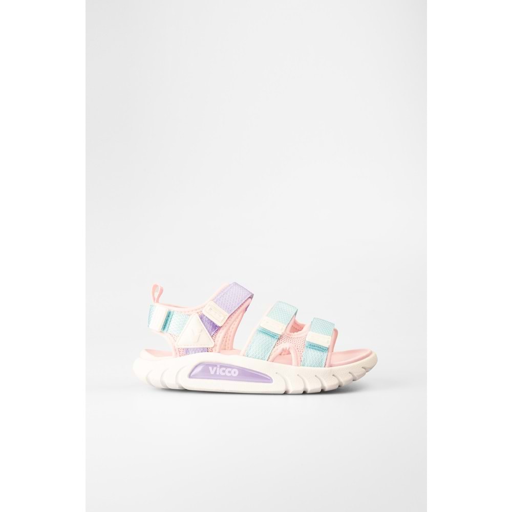 VİCCO CUBE KIZ ÇOCUK SANDALET - PUDRA - 31