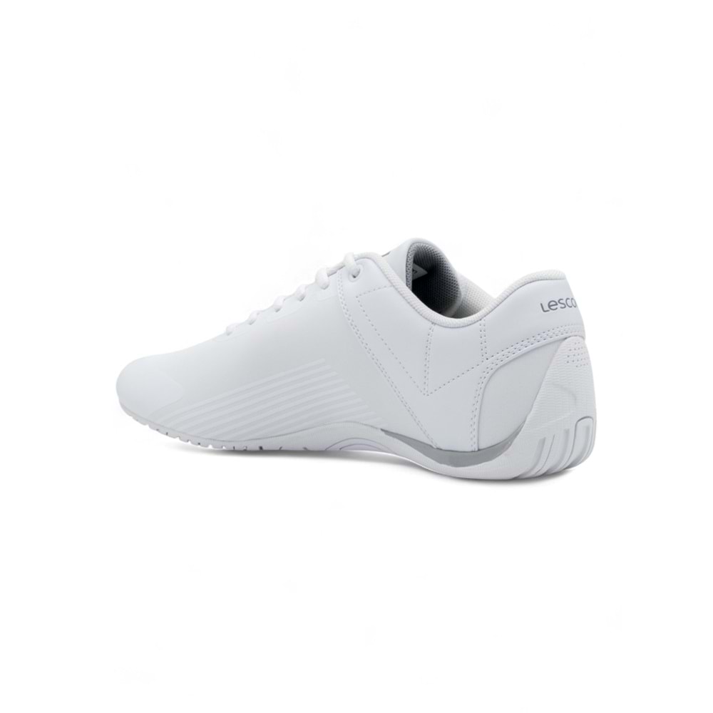 LESCON CHROME ERKEK SNEAKERS SPOR AYAKKABI - BEYAZ - 40