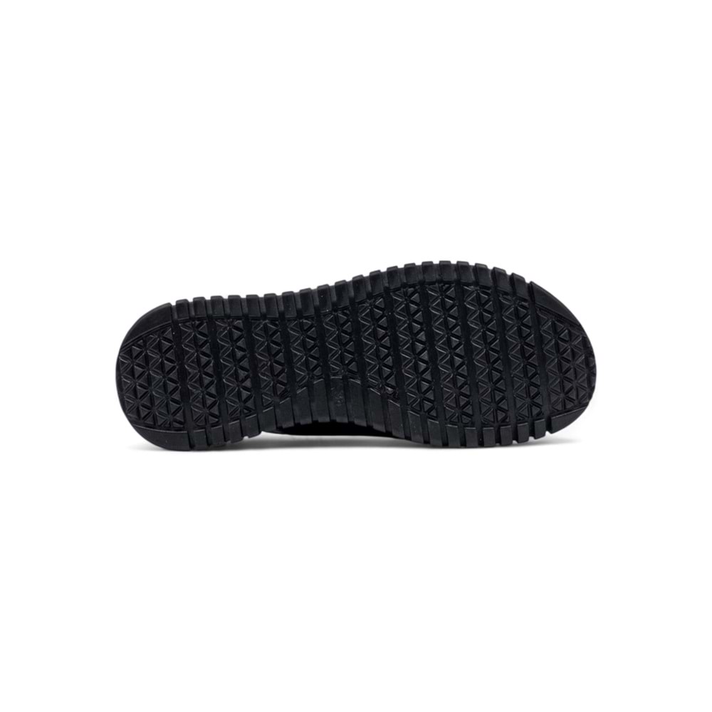 MR WHİTE ORTOPEDİ CIRTLI HAKİKİ DERİ KADIN TERLİK - SİYAH - 40