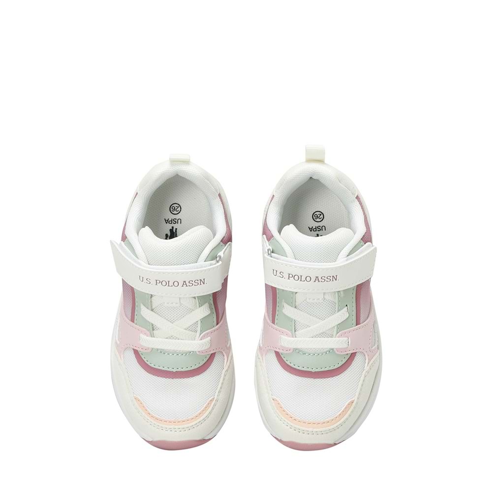 U.S. POLO ASSN. LESSER 5FX KIZ ÇOCUK SPOR AYAKKABI - PUDRA - 30