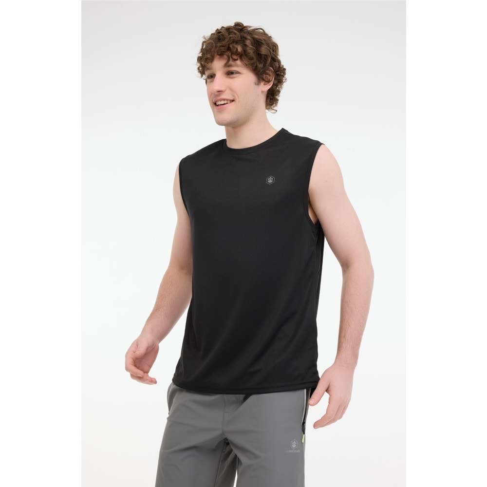 LUMBERJACK MB CT105 PES TTOP 5FX ERKEK ATLET - SİYAH - L