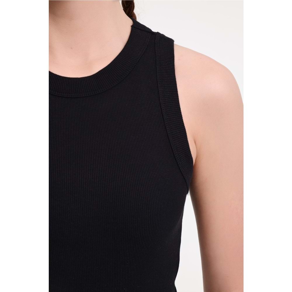 LUMBERJACK WB RIBANA 10SSB106 5FX KADIN ATLET - SİYAH - M