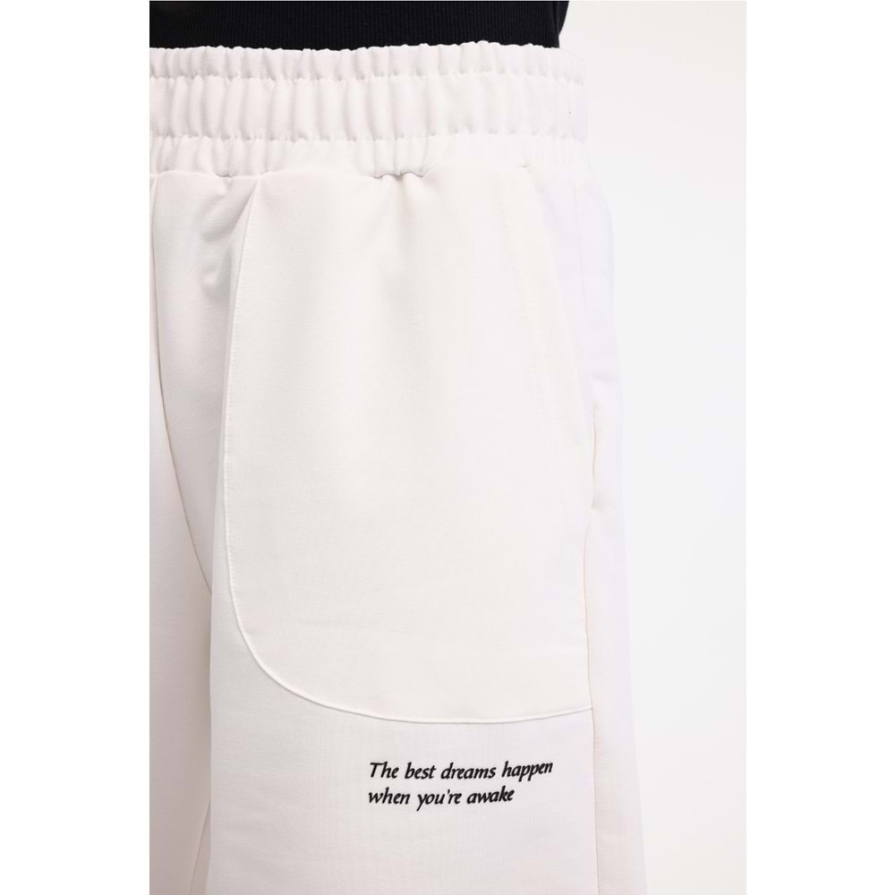 LUMBERJACK WB ANNA 20SL19 5FX KADIN ŞORT - EKRU - M