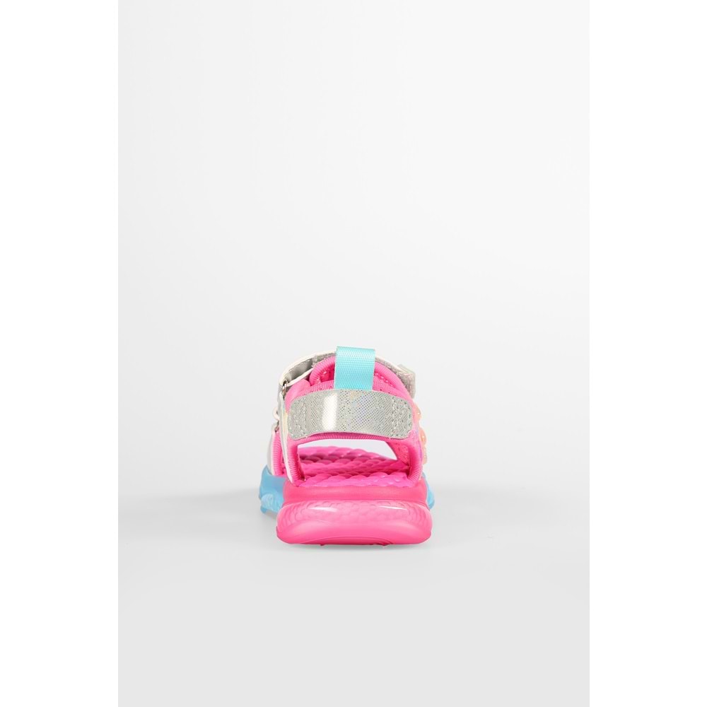 VİCCO CAN IŞIKLI KIZ ÇOCUK SANDALET - FUŞYA - 30