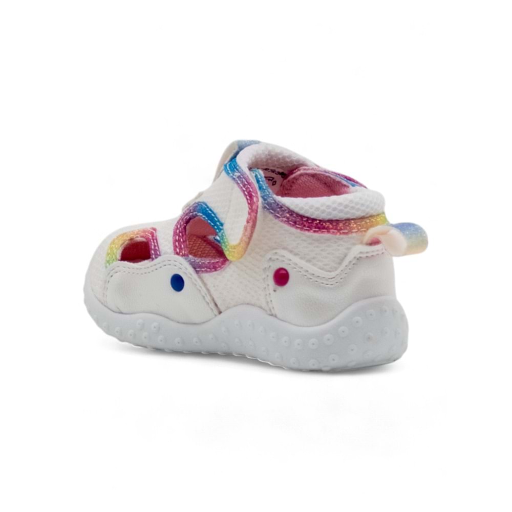 POLARİS MAHITZ.I5FX KIZ BEBEK GÜNLÜK AYAKKABI - BEYAZ - 20