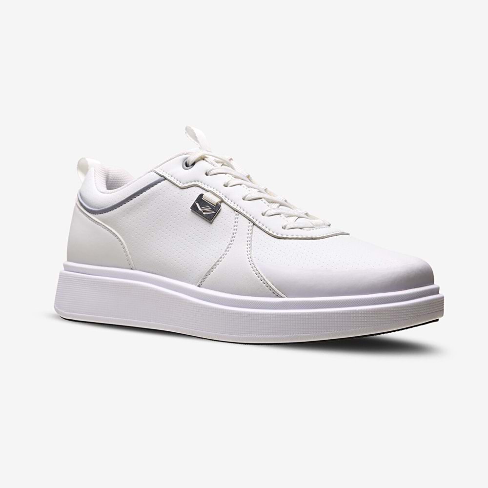 LESCON MARINE ERKEK SNEAKER SPOR AYAKKABI - BEYAZ - 40