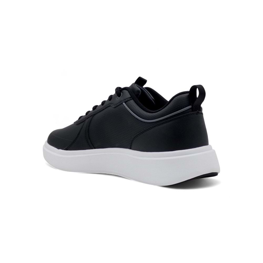 LESCON MARINE ERKEK SNEAKER SPOR AYAKKABI - SİYAH - 42