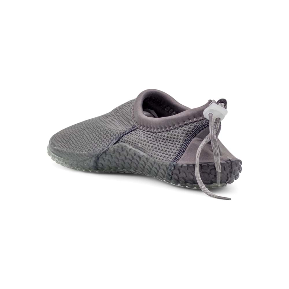 SERABİEN 5424 UNİSEX FİLELİ DENİZ HAVUZ PLAJ AYAKKABISI - GRİ-GRİ - 41