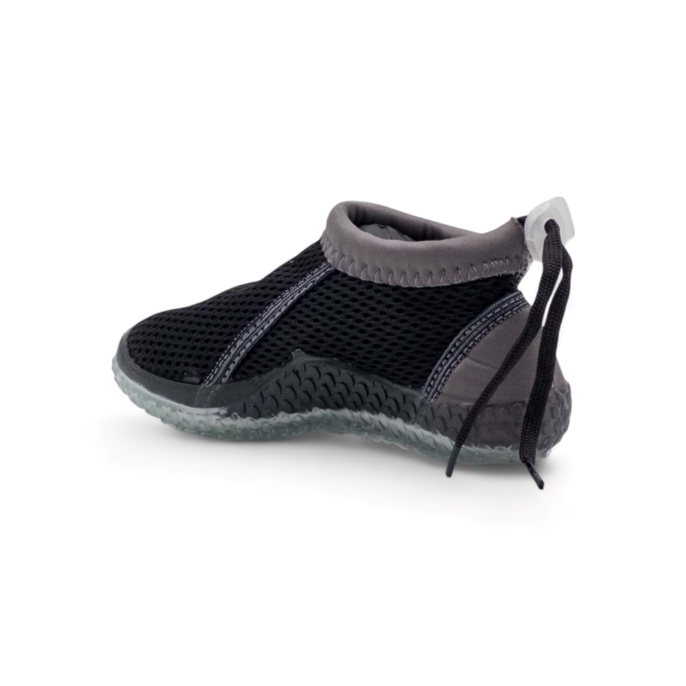 SERABİEN ERKEK ÇOCUK FİLELİ DENİZ HAVUZ PLAJ AYAKKABISI - SİYAH - 30