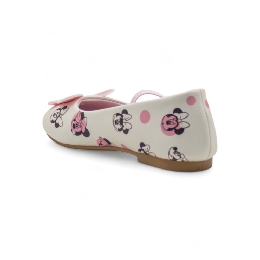 MINNIE MOUSE BOSTA.P5FX KIZ ÇOCUK BABET AYAKKABI - BEYAZ - 30