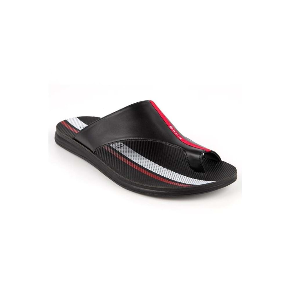 Muya Rada Anatomik Taban Islak Zemin Erkek Terlik - Siyah Cilt - 44