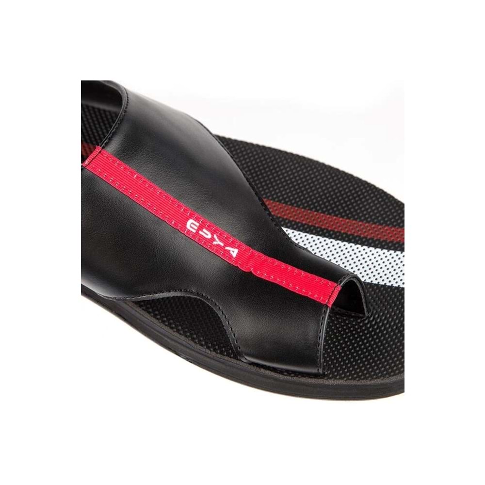 Muya Rada Anatomik Taban Islak Zemin Erkek Terlik - Siyah Cilt - 44