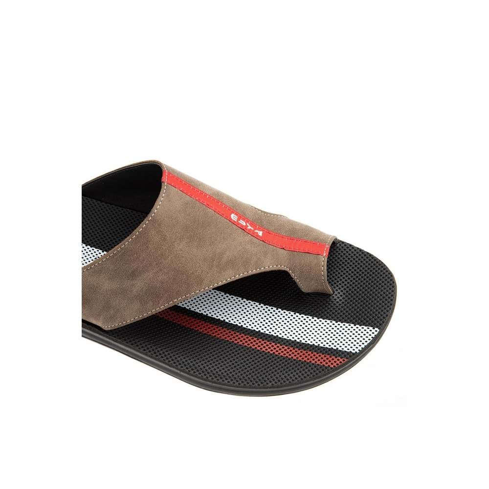 Muya Rada Anatomik Taban Islak Zemin Erkek Terlik - Vizon - 40