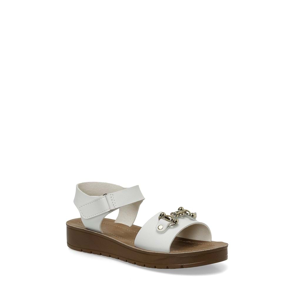 POLARİS 166929.Z5FX COMFORT KADIN SANDALET - BEYAZ - 37
