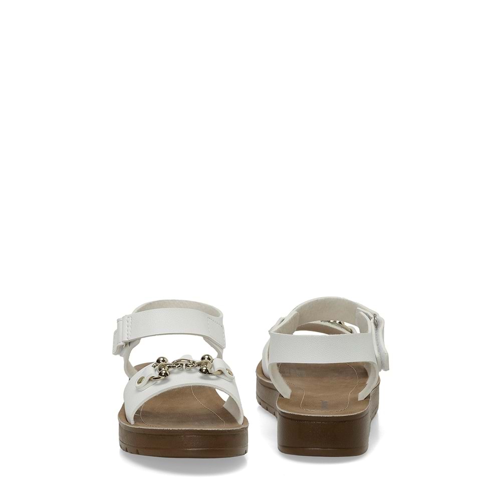 POLARİS 166929.Z5FX COMFORT KADIN SANDALET - BEYAZ - 37