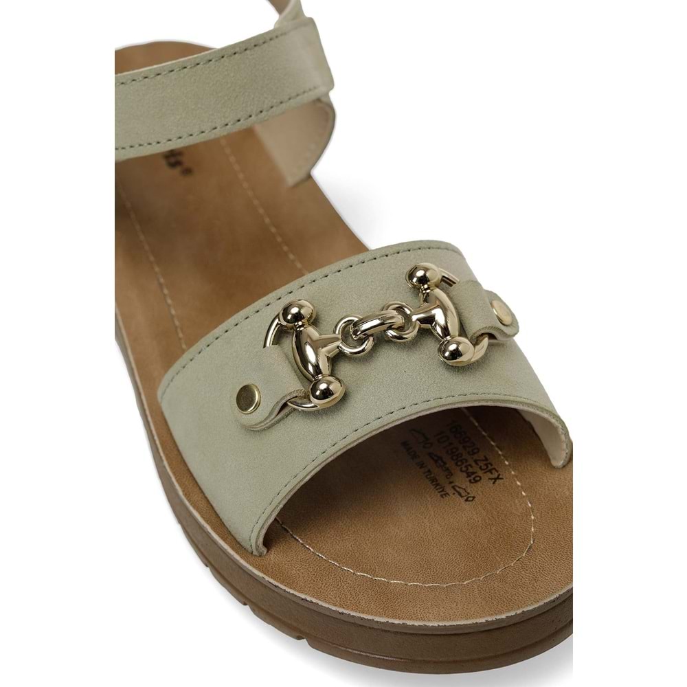 POLARİS 166929.Z5FX COMFORT KADIN SANDALET - MINT - 40