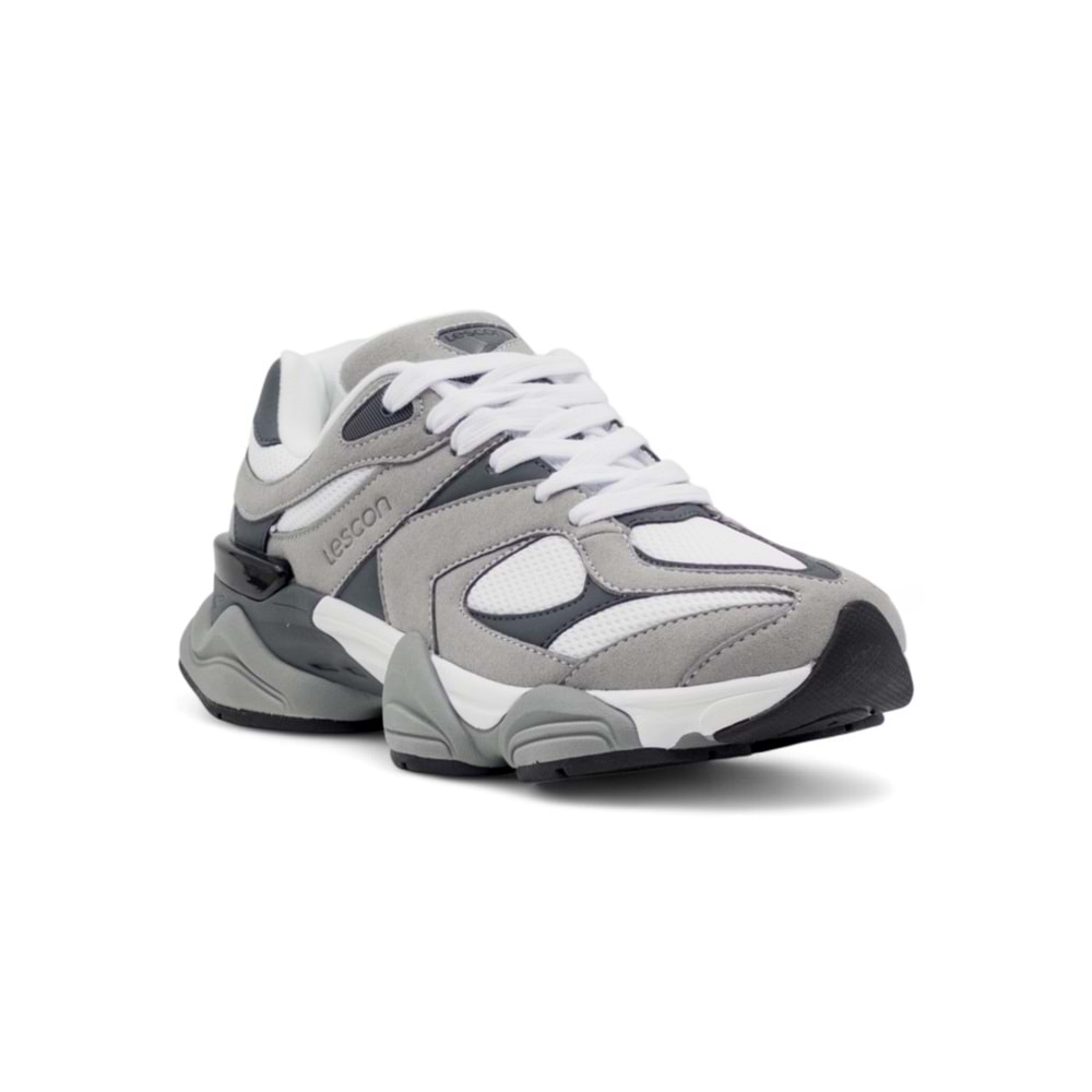 LESCON GHOST 2 EASYSTEP ERKEK SPOR AYAKKABI - GRİ - 40
