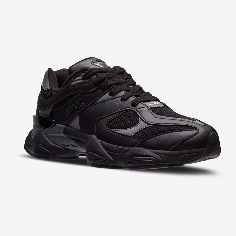 LESCON GHOST 2 EASYSTEP ERKEK SPOR AYAKKABI - SİYAH - 40