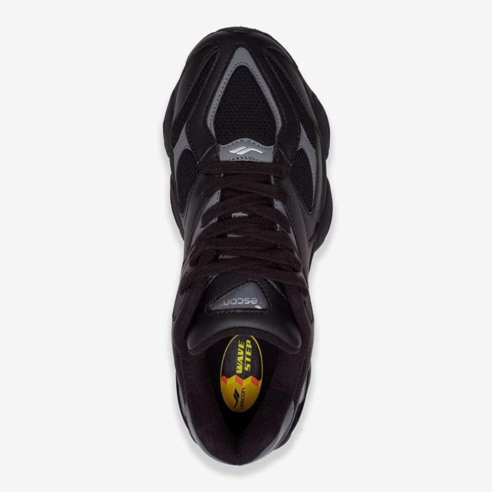 LESCON GHOST 2 EASYSTEP ERKEK SPOR AYAKKABI - SİYAH - 40