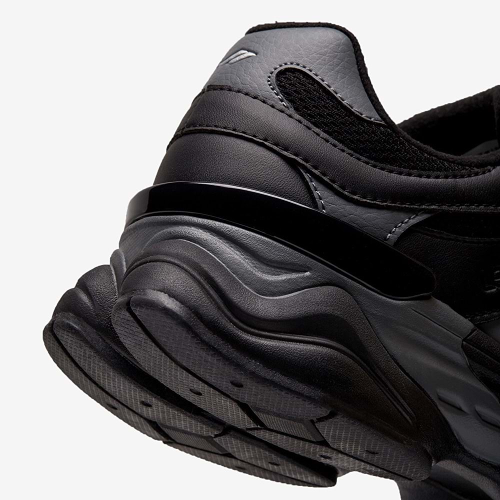 LESCON GHOST 2 EASYSTEP ERKEK SPOR AYAKKABI - SİYAH - 40