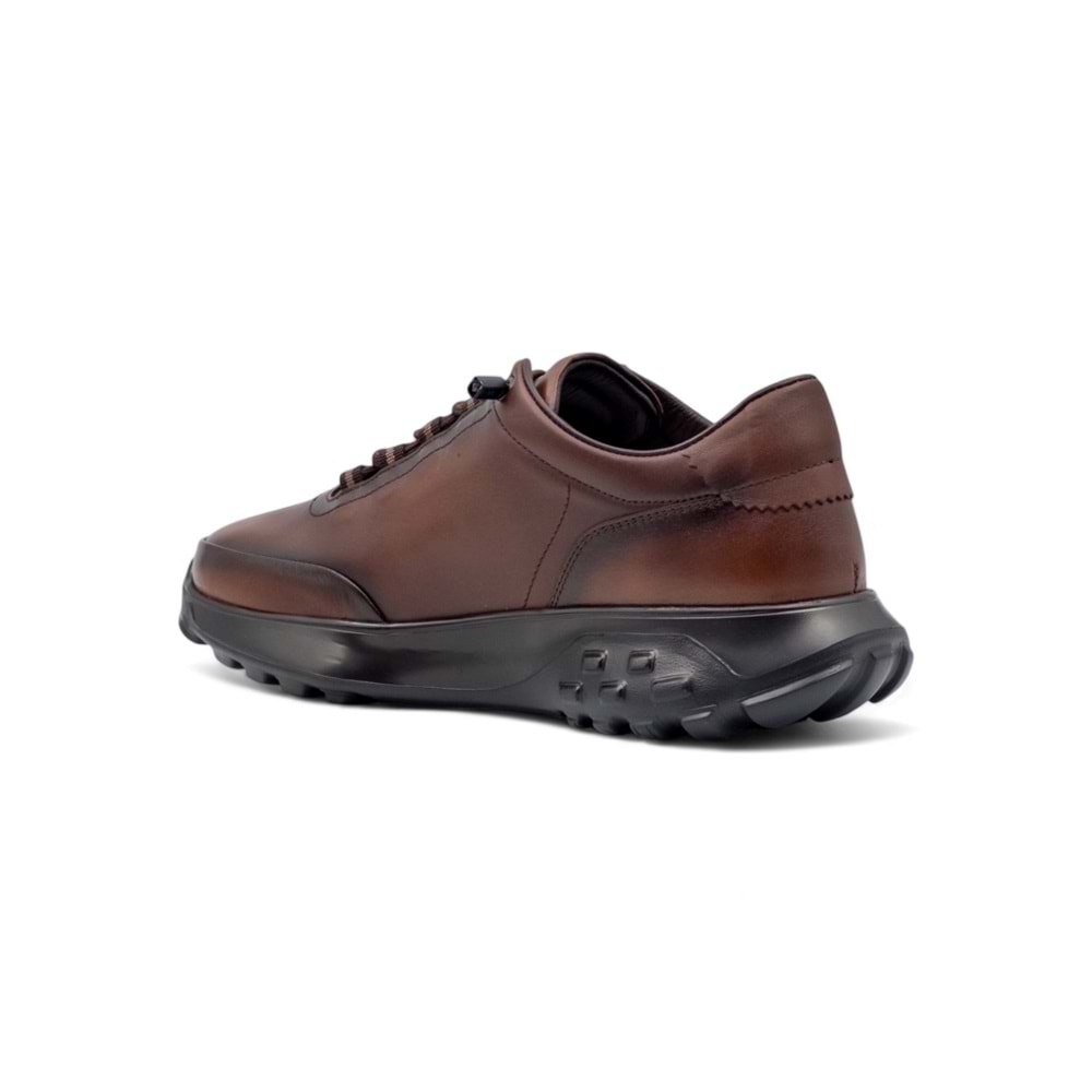 VOYAGER 1160 ERKEK HAKİKİ DERİ SPOR AYAKKABI - TABA - 40