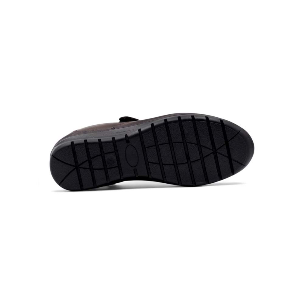 VOYAGER 7666 KADIN HAKİKİ DERİ COMFORT AYAKKABI - KAHVERENGİ - 40