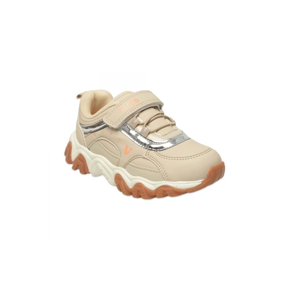 VİCCO DREAM KIZ ÇOCUK SPOR AYAKKABI - BEJ - 32