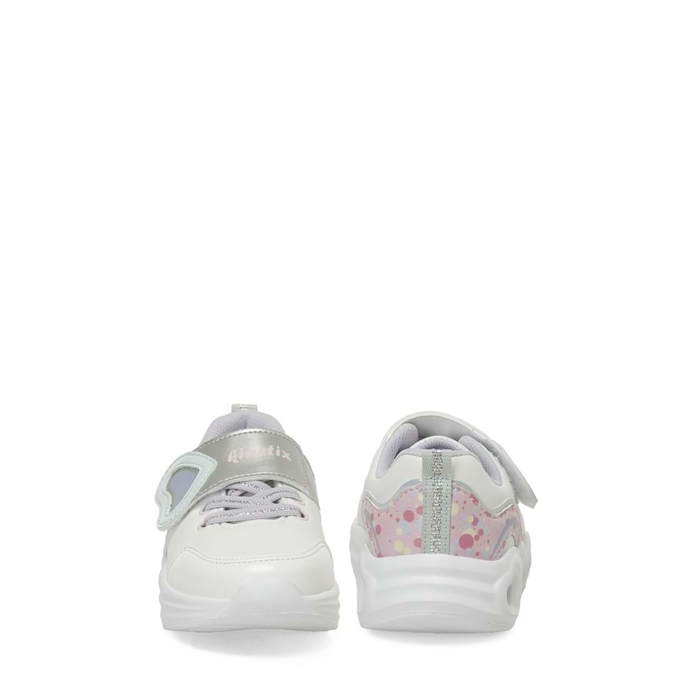 KİNETİX RUBY PU B 5PR KIZ BEBEK IŞIKLI SPOR AYAKKABI - BEYAZ - 21