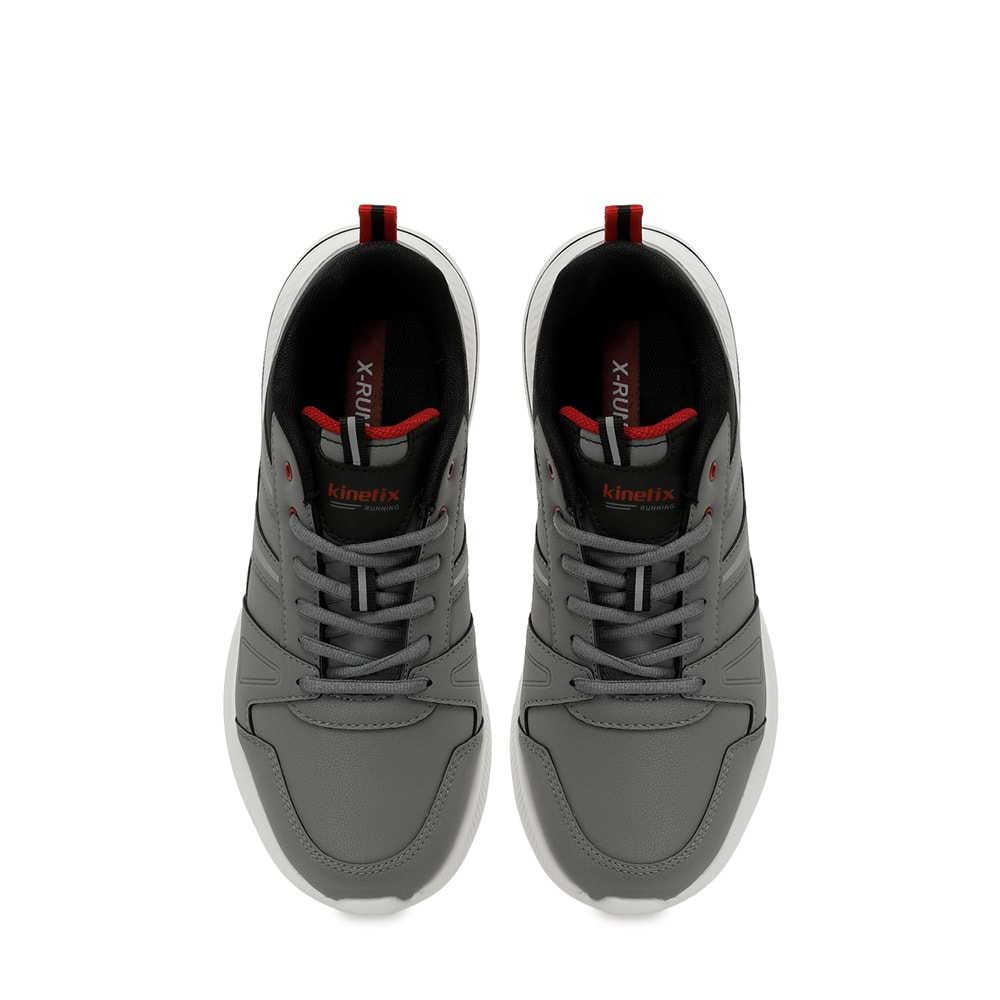 KİNETİX CALTON PU 5PR ERKEK KOŞU AYAKKABISI - GRİ - 40