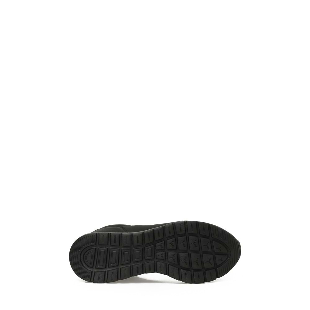 KİNETİX LESCAR II PU 5PR ERKEK SNEAKER - SİYAH - 40