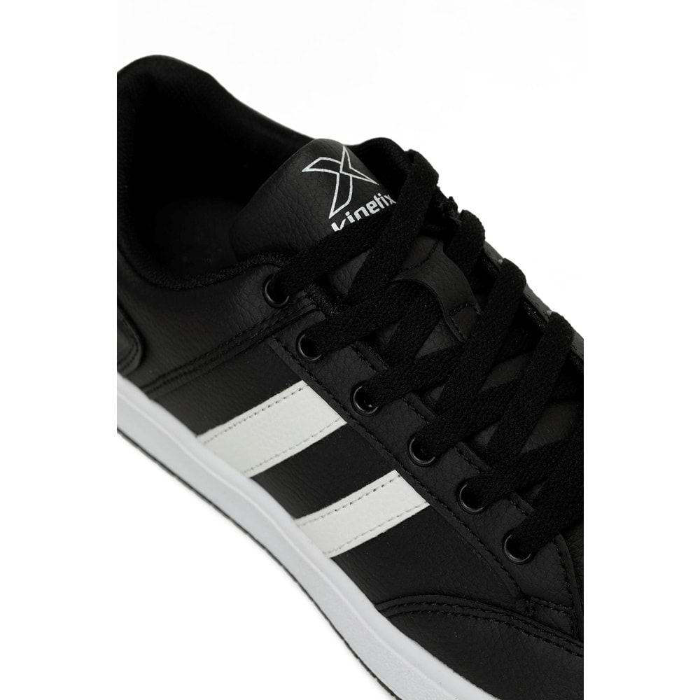 KİNETİX KORT PU 5PR UNİSEX SNEAKER - SİYAH - 40