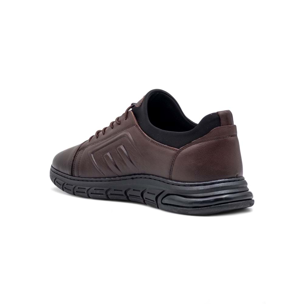 VOYAGER M271-1 ERKEK HAKİKİ DERİ SPOR AYAKKABI - KAHVERENGİ - 40