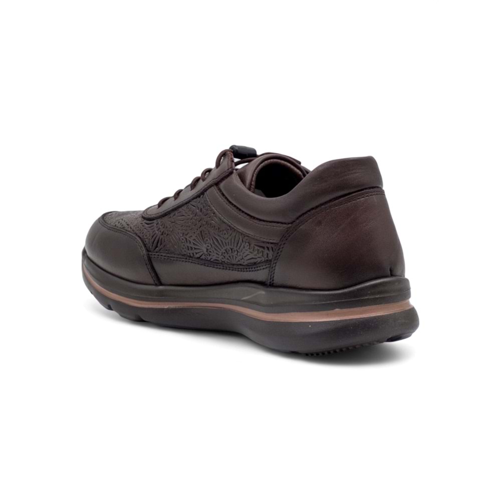 VOYAGER 9735 KADIN HAKİKİ DERİ COMFORT AYAKKABI - KAHVERENGİ - 40