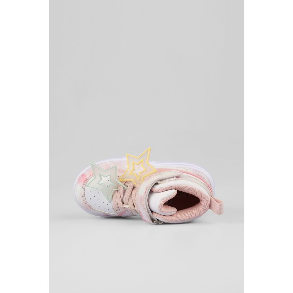 VİCCO YENNİ KIZ ÇOCUK SNEAKER BOT - PUDRA - 30