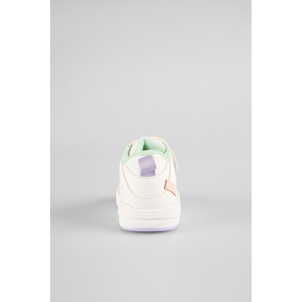 VİCCO NİTA KIZ BEBEK SNEAKER BOT - BEYAZ-PEMBE - 22