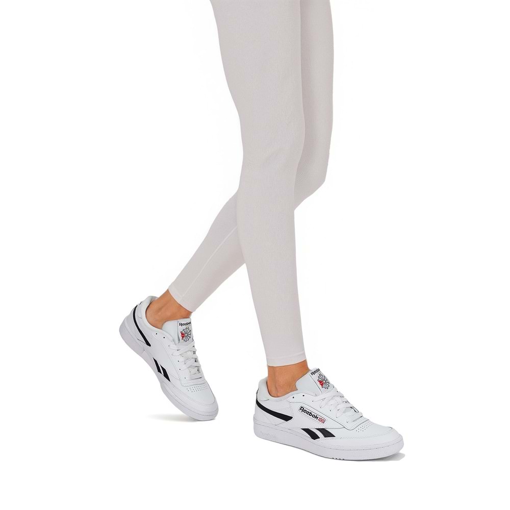 REEBOK CLUB C REVENGE ERKEK SNEAKER - BEYAZ-SİYAH - 40