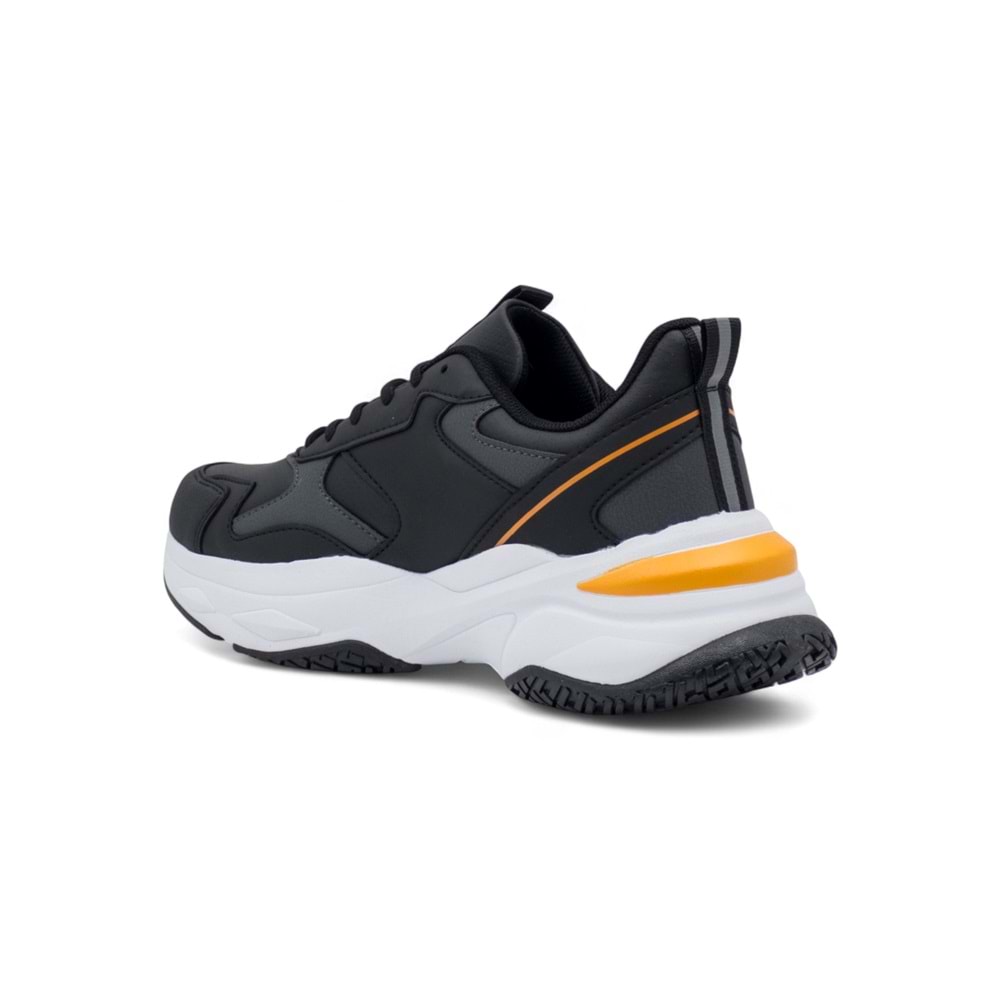 U.S. POLO ASSN. SOLIDAR 5PR ERKEK SNEAKER - SİYAH - 40