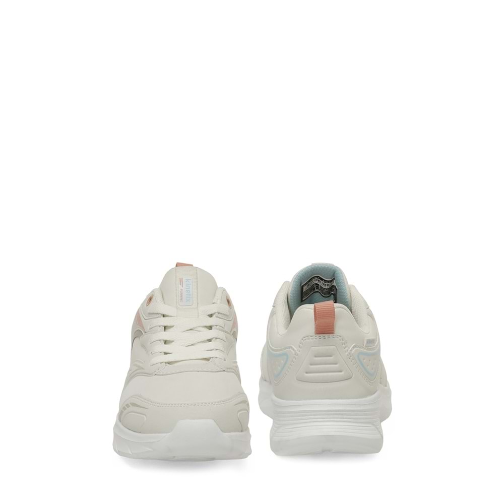 KİNETİX QUICK RUN PU W 5PR KADIN KOŞU AYAKKABISI - EKRU - 40