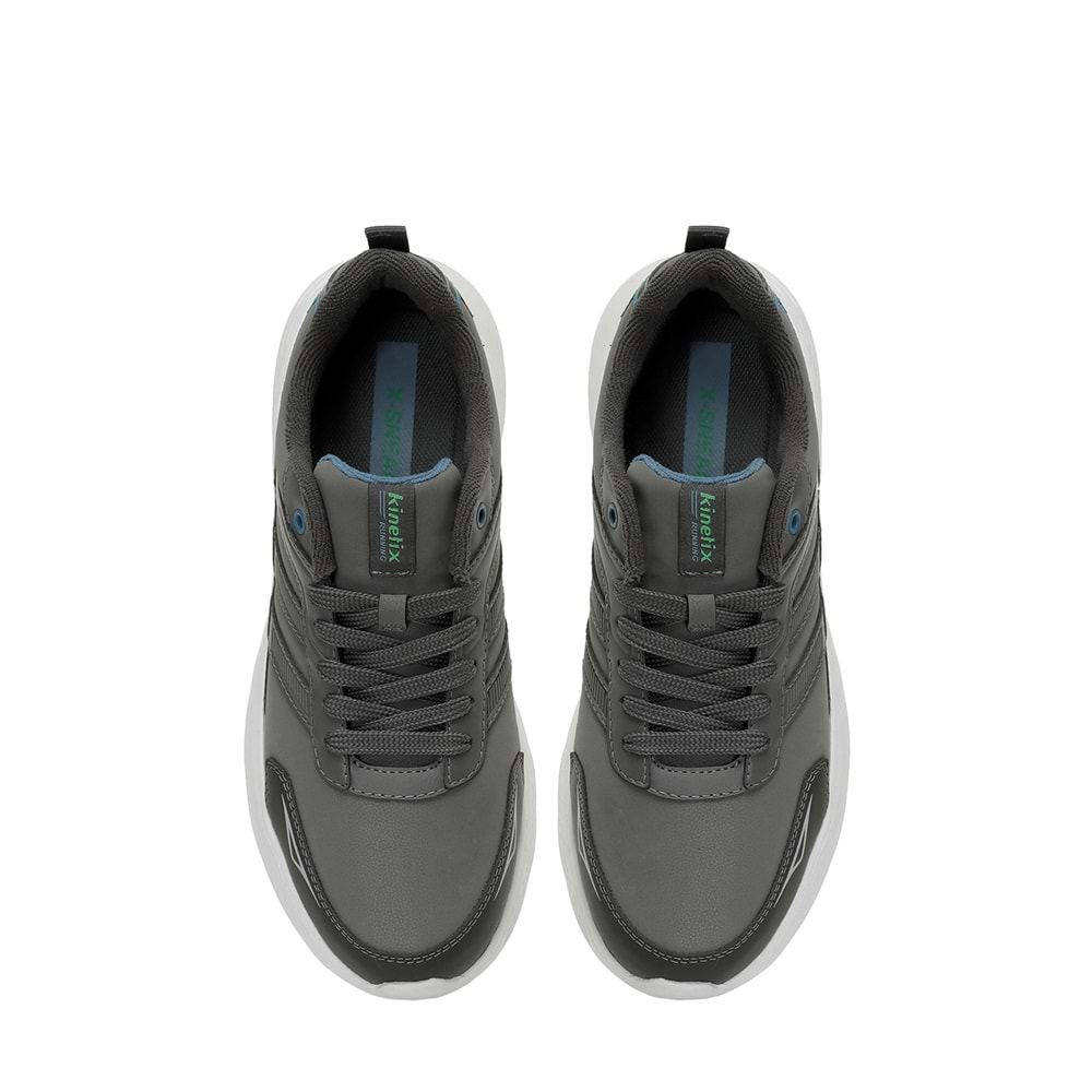 KİNETİX RIVAL PU 5PR ERKEK KOŞU AYAKKABISI - GRİ - 40